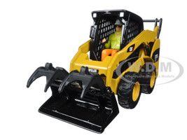 CAT Caterpillar 272C Skid Steer Loader With Working Tools and Operator Core Classic Series 1/32 Diecast Model Diecast Masters 85167 C