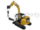 CAT Caterpillar 308E2 CR SB Mini Hydraulic Excavator with Working Tools and Operator High Line Series 1/32 Diecast Model Diecast Masters 85239