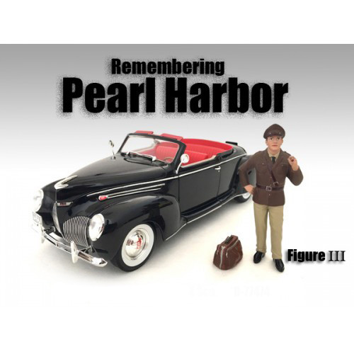 Remembering Pearl Harbor Figure III For 1:18 Scale Models American Diorama 77424