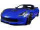 Chevrolet Corvette Stingray C7 Z06 Laguna Blue Tintcoat 1/18 Model Car Autoart 71265