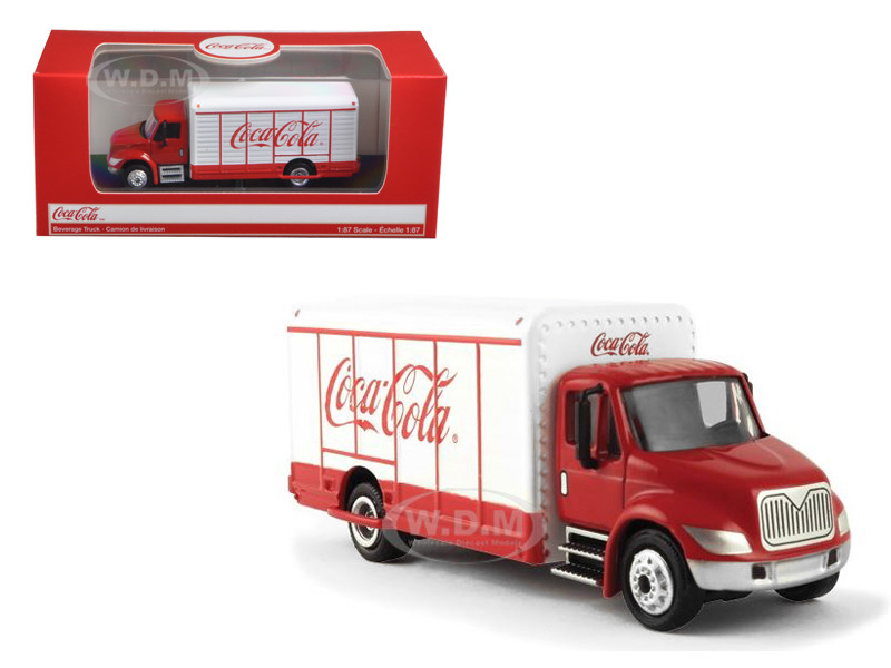 Coca Cola Beverage Truck 1/87 Diecast Model Motorcity Classics 870001