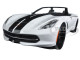 2014 Chevrolet Corvette Stingray Convertible White "Modern Muscle" 1/24 Diecast Model Car Maisto 32501