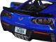 2015 Chevrolet Corvette Stingray C7 Z06 Blue 1/24 Diecast Model Car Maisto 31133