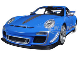 Porsche 911 GT3 RS 4.0 Blue 1/18 Diecast Car Model Bburago 11036