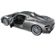 Porsche 918 Spyder Silver Closed Roof 1/24 Diecast Model Car Welly 24055