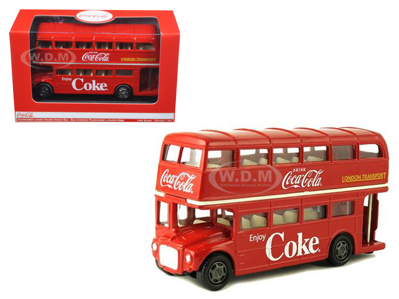 1960 Routemaster London Double Decker Bus Coca Cola 1 60 Diecast