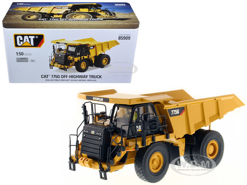 Cat Caterpillar 775g Off Highway Truck 1 50 Diecast Model By Diecast Masters 85909