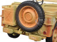 US Army WWII Vehicle Desert Color Weathered Version 1/18 Diecast Model Car American Diorama 77408 A