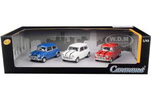 Mini Cooper 3 piece Gift Set 1/43 Diecast Model Cars Cararama 35310