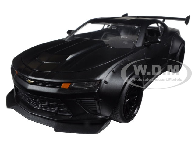 16 Chevrolet Camaro Ss Wide Body Primer Black 1 24 Diecast Model Car Jada
