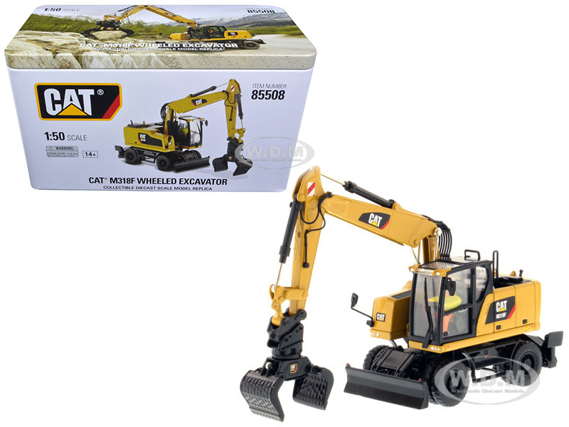 CAT Caterpillar M318F Wheeled Excavator with Operator High Line
