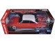 1958 Plymouth Fury Red with White Top Night Time Version Christine 1983 Movie 1/18 Diecast Model Car Autoworld AWSS102