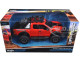 2017 Ford F-150 Raptor Pickup Truck Red Off Road Kings 1/24 Diecast Model Car Maisto 32521
