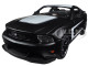 2012 Ford Mustang Boss 302 Matt Black White 1/24 Diecast Model Car Maisto 31269