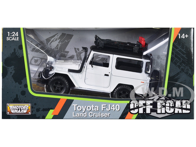 Toyota FJ40 Land Cruiser White 