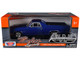1970 Chevrolet El Camino SS 396 Blue 1/24 Diecast Model Car Motormax 79347