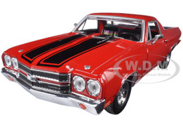 1970 Chevrolet El Camino SS 396 Blue 1/24 Diecast Model Car
