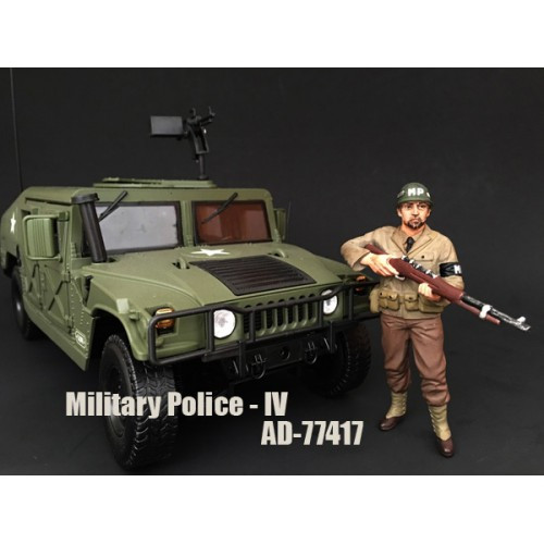 WWII Military Police Figure IV For 1:18 Scale Models American Diorama 77417