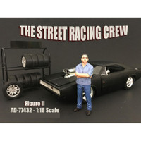 The Street Racing Crew Figure II For 1:18 Scale Models American Diorama 77432