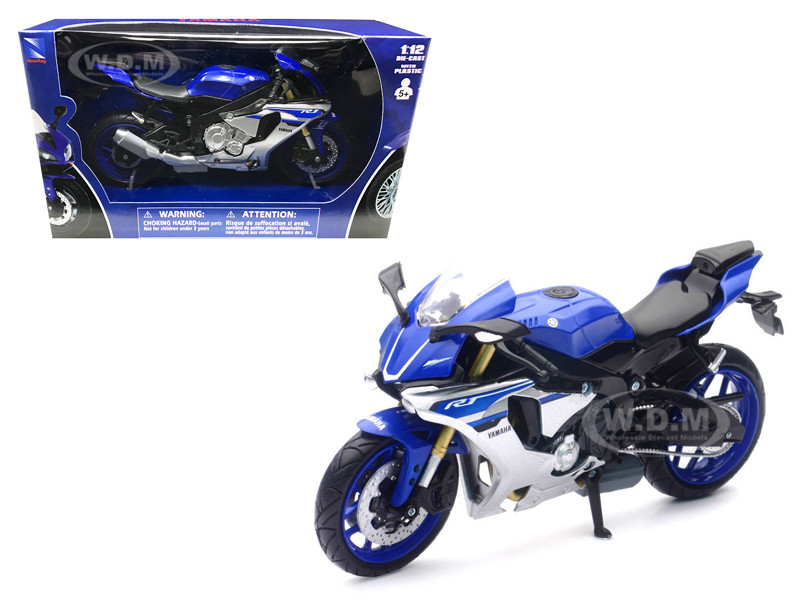 2016 Yamaha YZF-R1 Blue 1/12 Diecast 