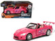 Suki's Honda S2000 Convertible Pink Graphics Fast & Furious Movie 1/32 Diecast Model Car Jada 97610