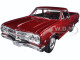 1965 Chevrolet El Camino Metallic Red 1/25 Diecast Model Car Maisto 31977