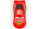 Lightning McQueen #95 Red Disney Pixar Cars Movie Hollywood Rides Series Jada 98099
