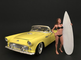 Surfer Casey Figure For 1:18 Scale Models American Diorama 77439