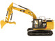 CAT Caterpillar 323F L Hydraulic Excavator Thumb Operator Core Classics Series 1/50 Diecast Model Diecast Masters 85924C