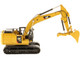 CAT Caterpillar 323F L Hydraulic Excavator Thumb Operator Core Classics Series 1/50 Diecast Model Diecast Masters 85924C
