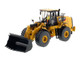 CAT Caterpillar 966M Wheel Loader with Operator High Line Series 1/50 Diecast Model Diecast Masters 85928