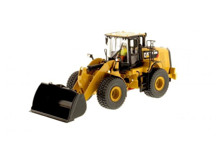 CAT Caterpillar 950M Wheel Loader with Operator High Line Series 1/50 Diecast Model Diecast Masters 85914