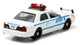 2011 Ford Crown Victoria Police New York Police Department (NYPD) with NYPD Squad Number Decal Sheet Hobby Exclusive 1/64 Diecast Model Car Greenlight 42771