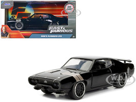 1:24ワイスピ DOM&#39;s PLYMOUTH ROAD RUNNER GRAY 1:24 Fast & Furious Dom's Plymouth Road Runner Grey