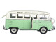 Volkswagen Van Samba Bus Green 1/25 Diecast Model Car Maisto 31956