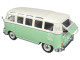 Volkswagen Van Samba Bus Green 1/25 Diecast Model Car Maisto 31956