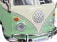 Volkswagen Van Samba Bus Green 1/25 Diecast Model Car Maisto 31956