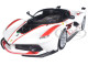 Ferrari Racing FXX-K #75 White 1/24 Diecast Model Car Bburago 26301