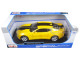 2016 Chevrolet Camaro SS Yellow 1/18 Diecast Model Car Maisto 31689