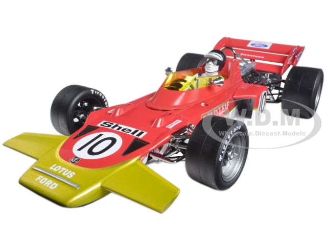 Lotus 72C #10 Jochen Rindt 1970 Dutch Grand Prix Winner Limited Edition to 330pcs 1/18 Diecast Model Car Quartzo 18274