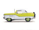 1959 Nash Metropolitan Coupe White/ Sunburst Yellow 1/43 Diecast Model Car Vitesse 36255