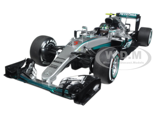 Mercedes Amg Petronas F1 Team 6 W07 16 Hybrid Nico Rosberg 1 18 Diecast Model Car