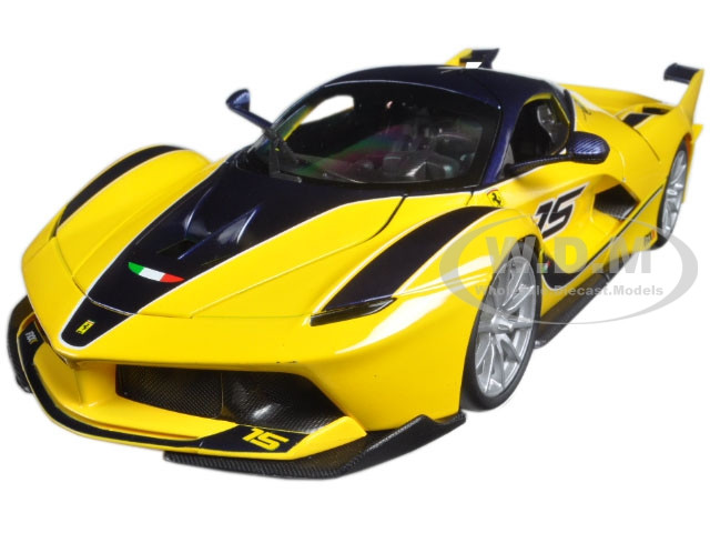 Ferrari Fxx K 15 Yellow 1 18 Diecast Model Car urago Ferrari Fxx K 15 Yellow 1 18 Diecast Model Car urago
