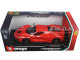 Ferrari LaFerrari F70 Red with Black Wheels 1/18 Diecast Model Car Bburago 16001