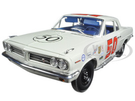 1963 Pontiac Tempest 1963 Daytona Challenge Cup Champion #50 Paul Goldsmith with Signed Certificate Limited Edition to 330pcs 1/18 Diecast Model Car Acme A1805901S