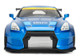 2009 Nissan GT-R R35 Ben Sopra Blue JDM Tuners 1/24 Diecast Model Car Jada 98647