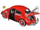 1966 Volkswagen Beetle Coca Cola Rear Luggage Rack 2 Bottle Cases 1/24 Diecast Model Car Motorcity Classics 424067