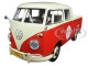 1963 Volkswagen Type 2 T1 Coca Cola Pickup with Metal Vending Machine 1/24 Diecast Model Car Motor City Classics 424063