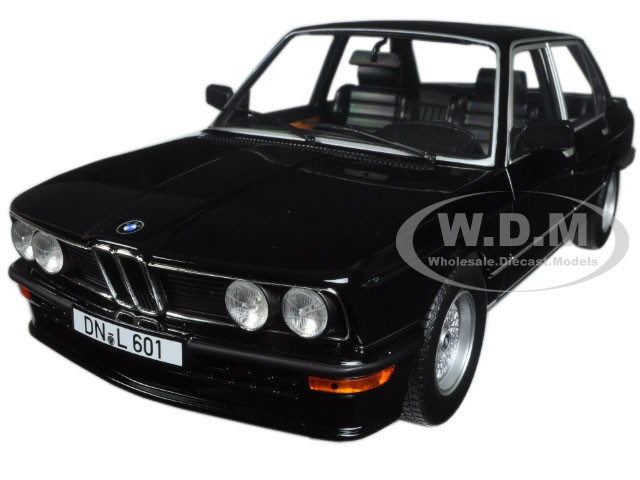 1980 BMW M535i Black 1/18 Diecast Model Car by Norev