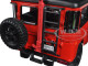Toyota FJ40 Land Cruiser Red "4x4 Overlanders" Series 1/24 Diecast Model Car Motormax 79137